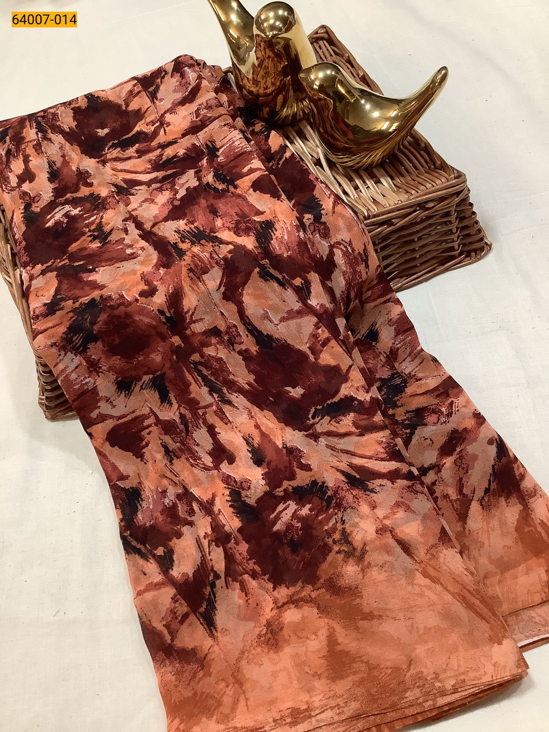 Georgette Printed Saree ST