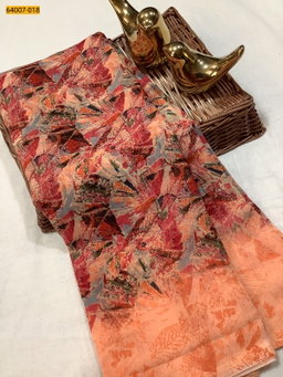 Georgette Printed Saree ST