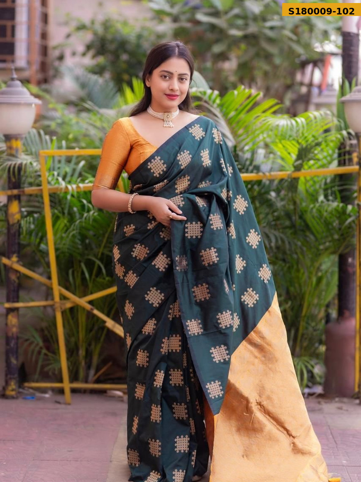 Fancy Soft Silk Woven Saree ST_2