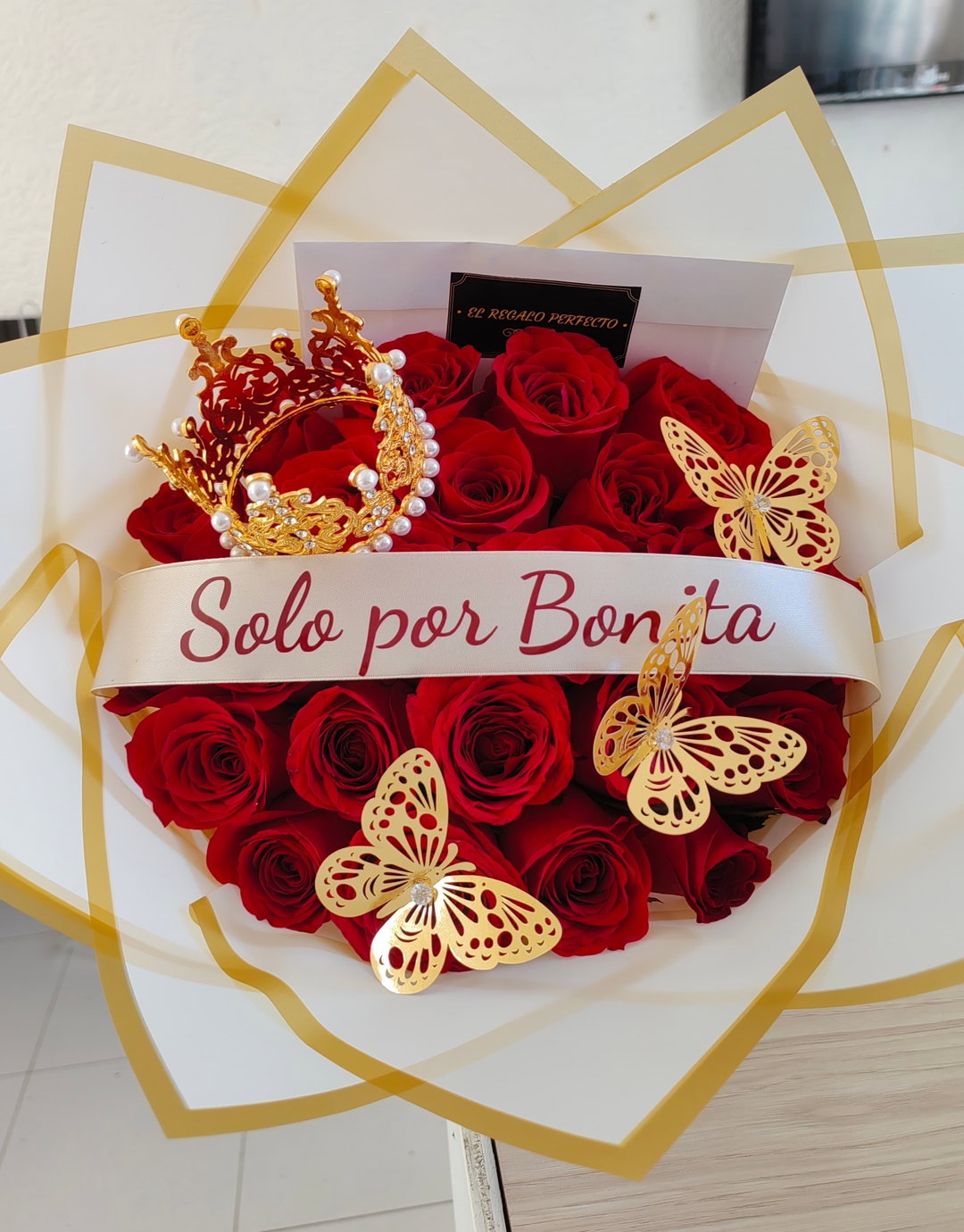 Ramo Bonita ❤️ 24 rosas