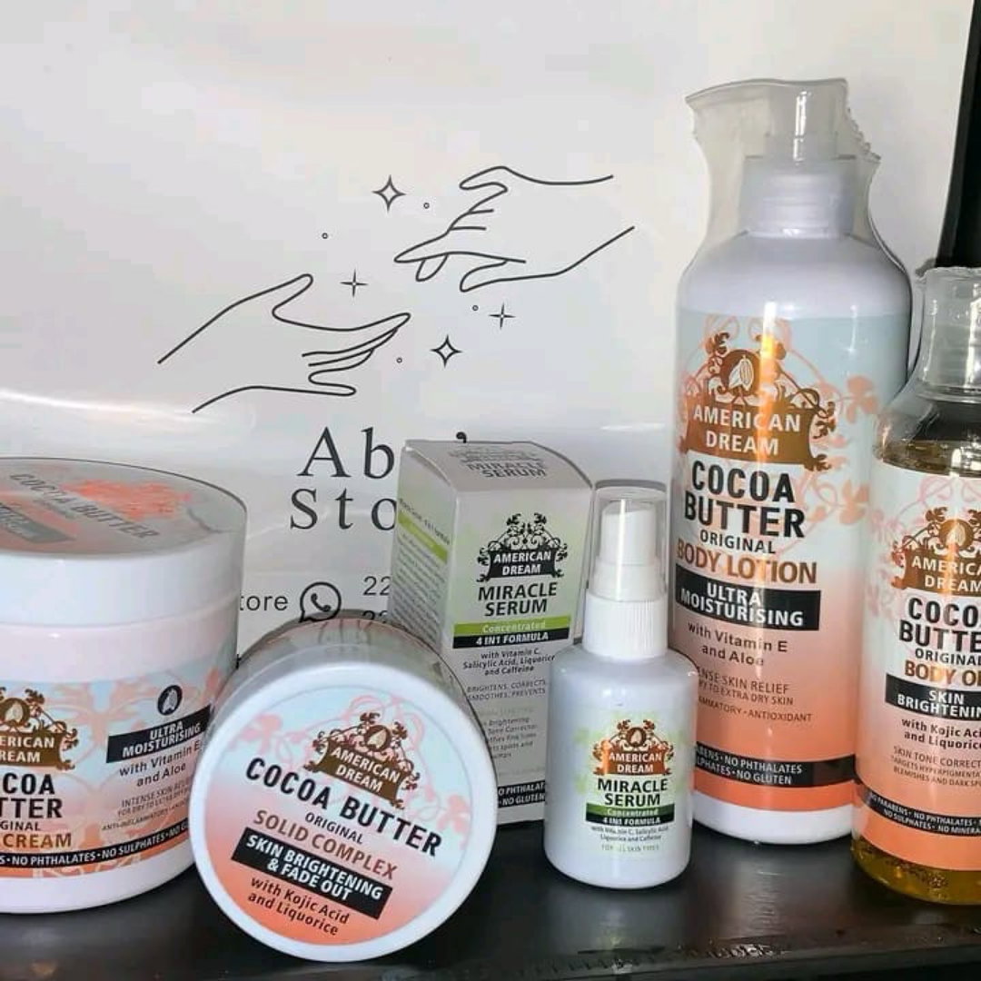 Gamme American Dream cocoa butter