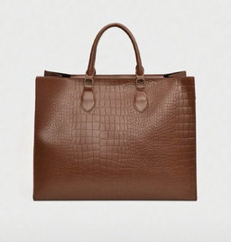 Large Capacity Tote Bag - Mocha