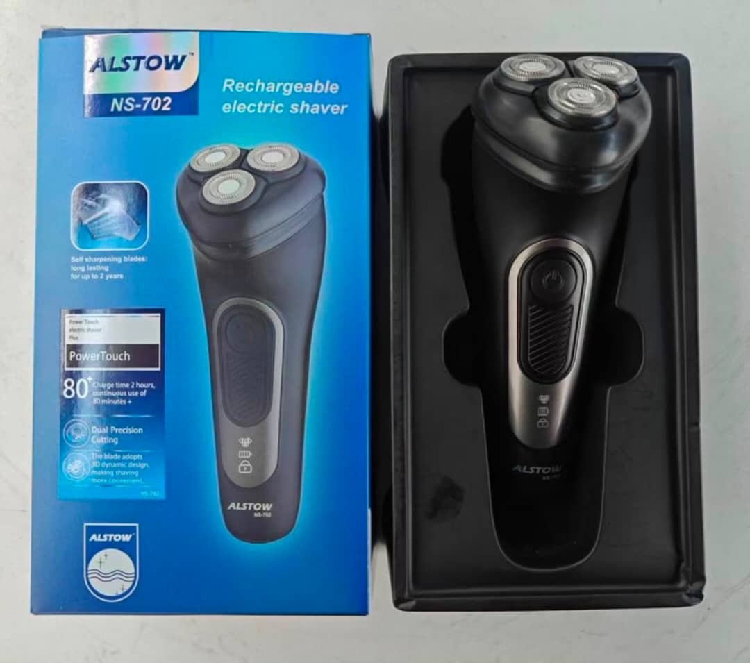 Alstow NS-702 rechargeable electric shaver