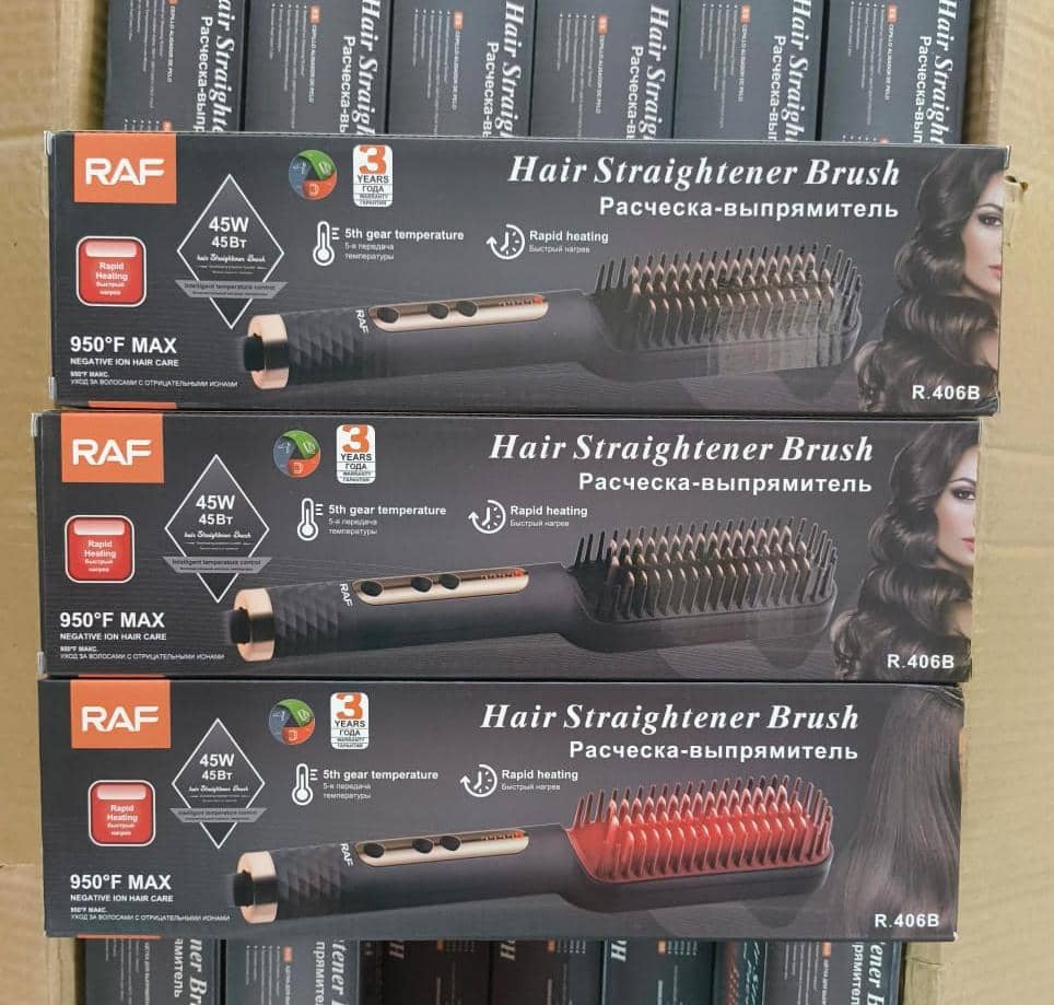 The RAF Hair Straightener Brush 
