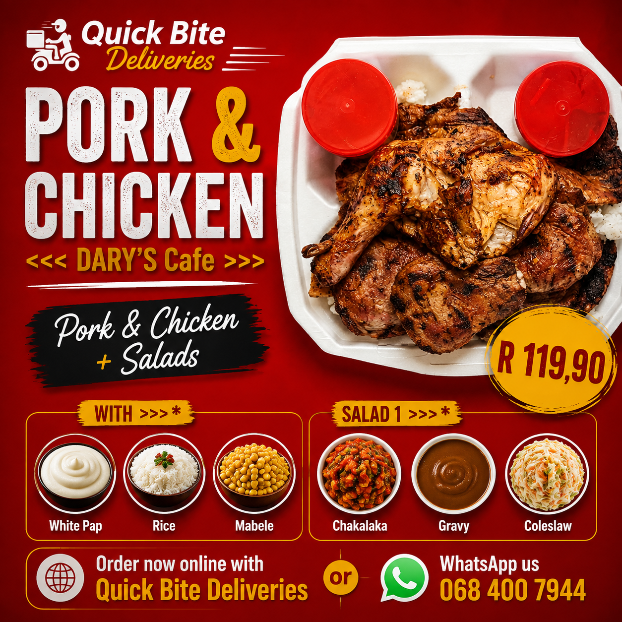 PORK & CHICKEN <<< DARY'S Cafe >>>