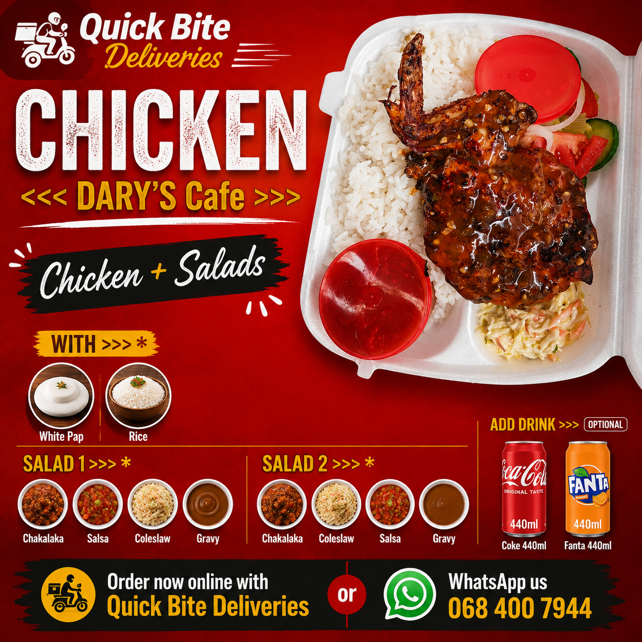 CHICKEN <<< DARY'S Cafe >>>