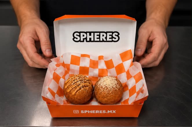 Box 2 Piezas Sushi Spheres
