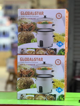 Globalstar Automatic Electric Rice Cooker with Steamer