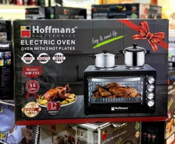 55 litres hoffmans mini oven with hotplates
