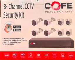 COFE 8-Channel CCTV Security Kit