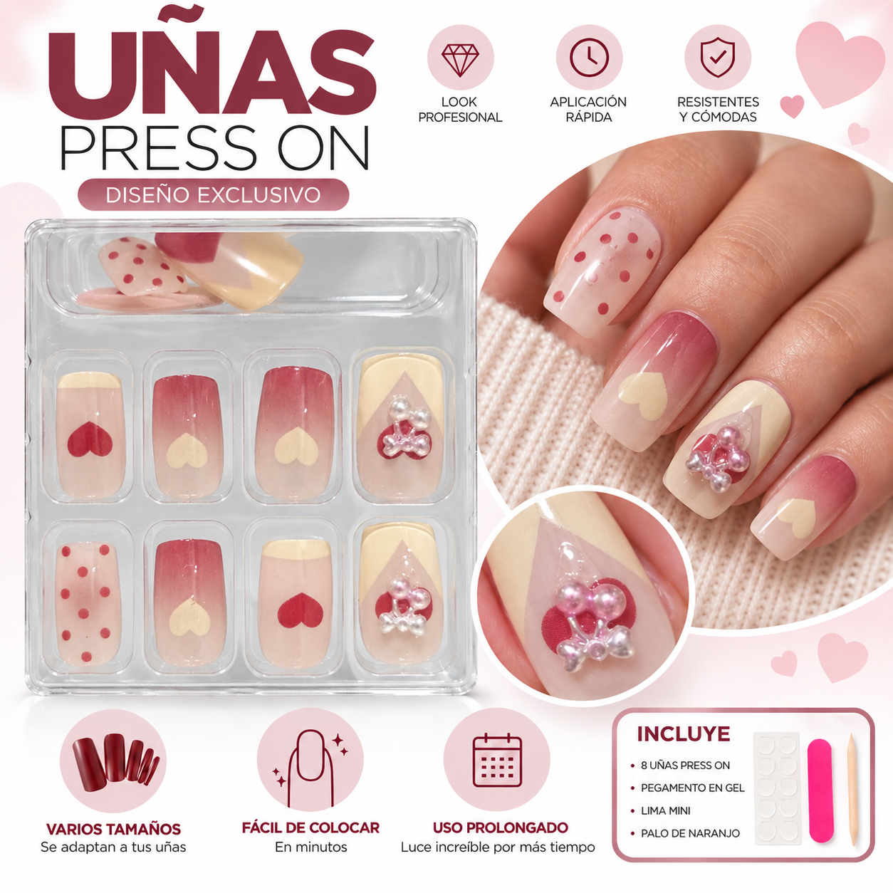 Uñas Press On 💅 cortas_3
