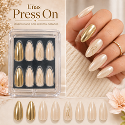 Uñas Press On 💅 Almendra