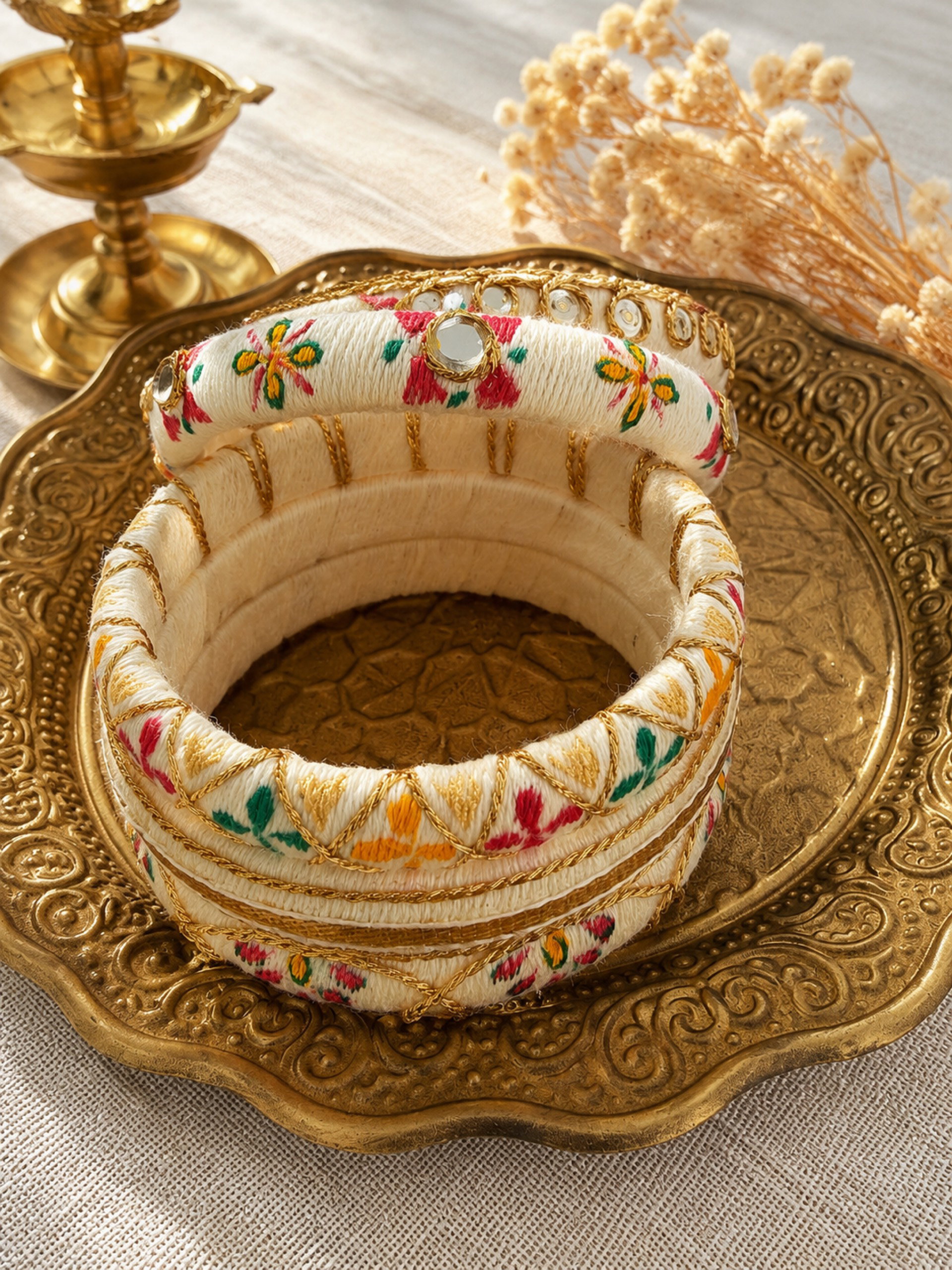 Ivory Bangle set of 4_0