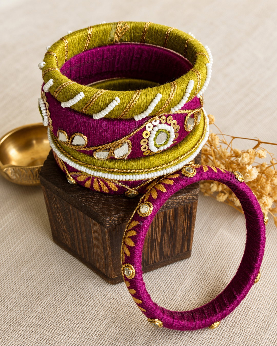 Jamuni Meher BAngle set of 5