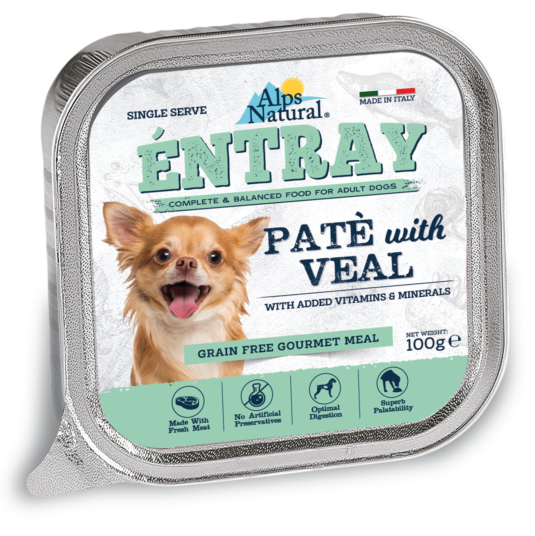 Alps Natural Entray Pate Dog Can (100g)_6