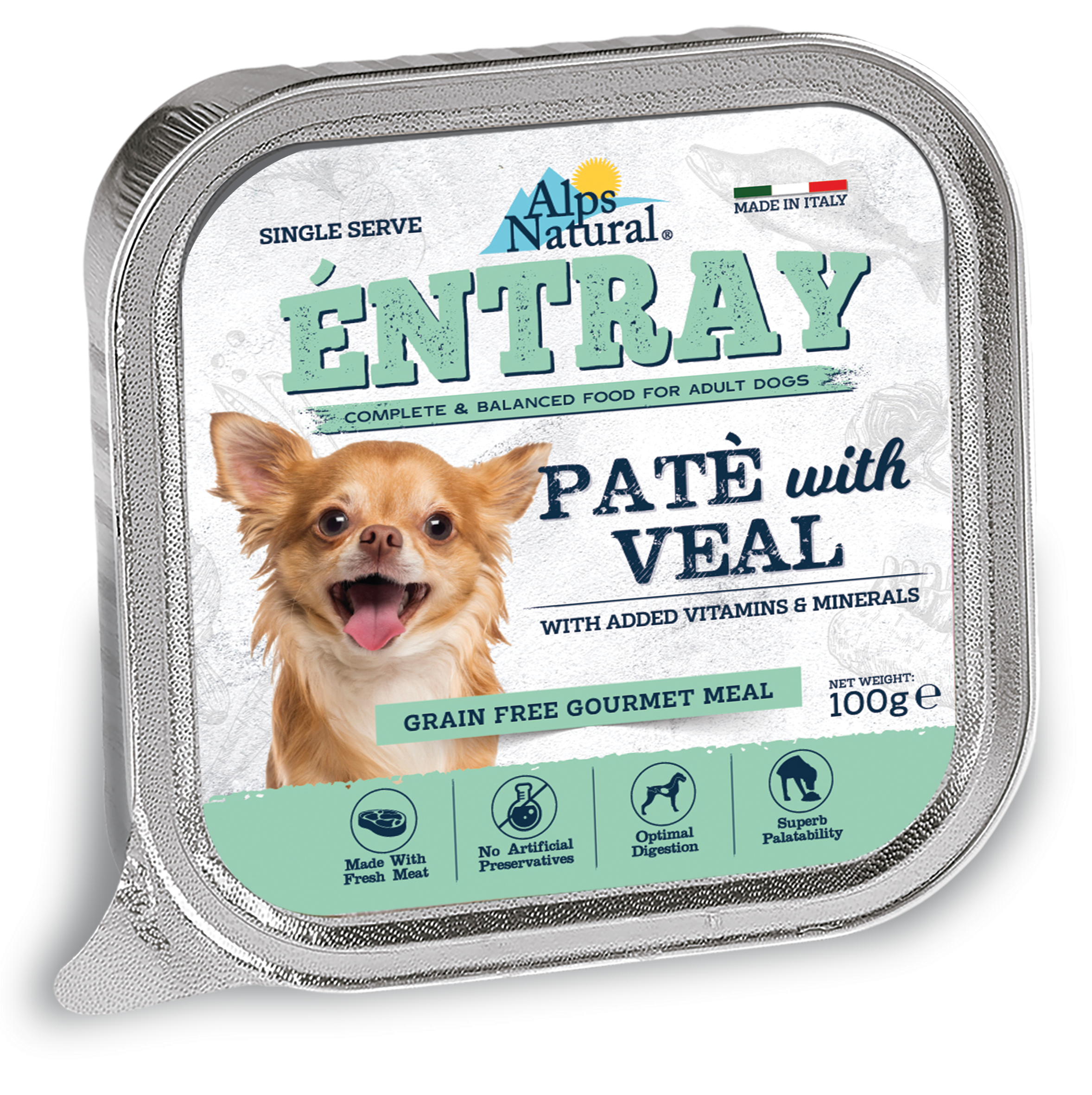 Alps Natural Entray Pate Dog Can (100g)_6
