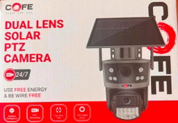 COFE Dual Lens Solar PTZ Camera