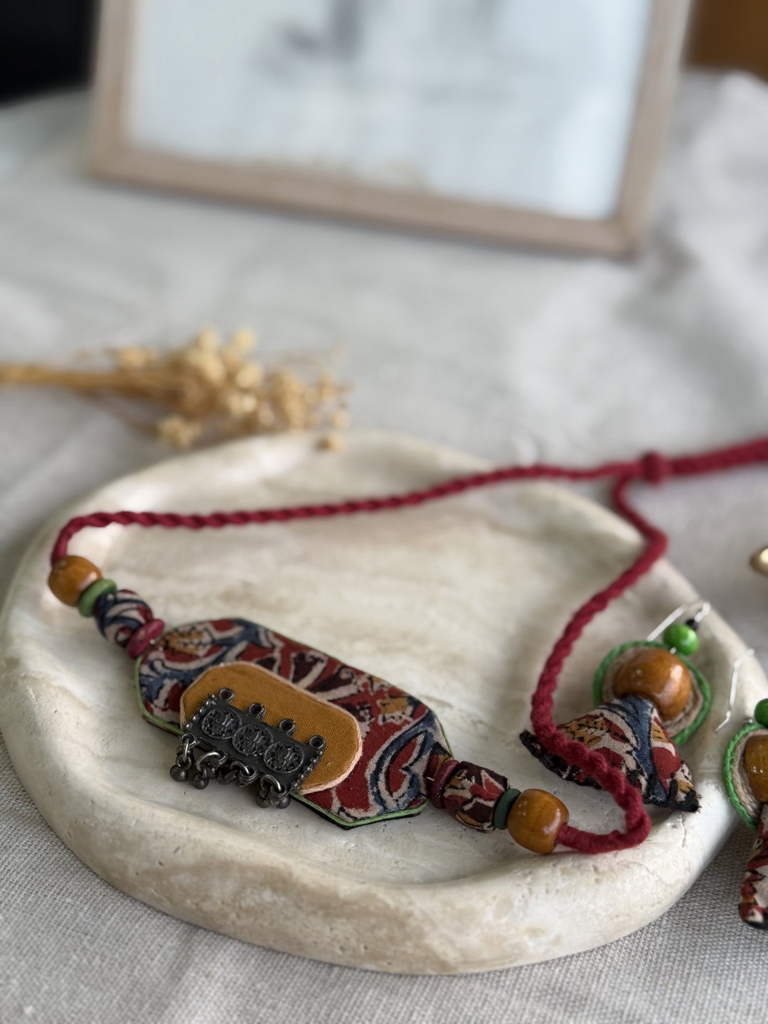 Kalamkari Katha Necklace