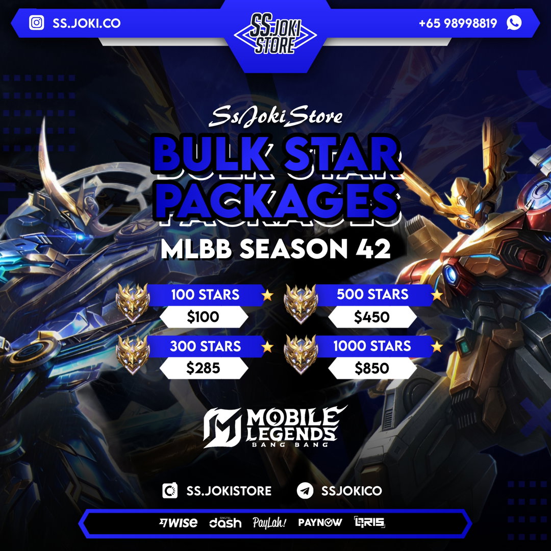 PROMO BULK PACKAGE JOKI / BOOSTING