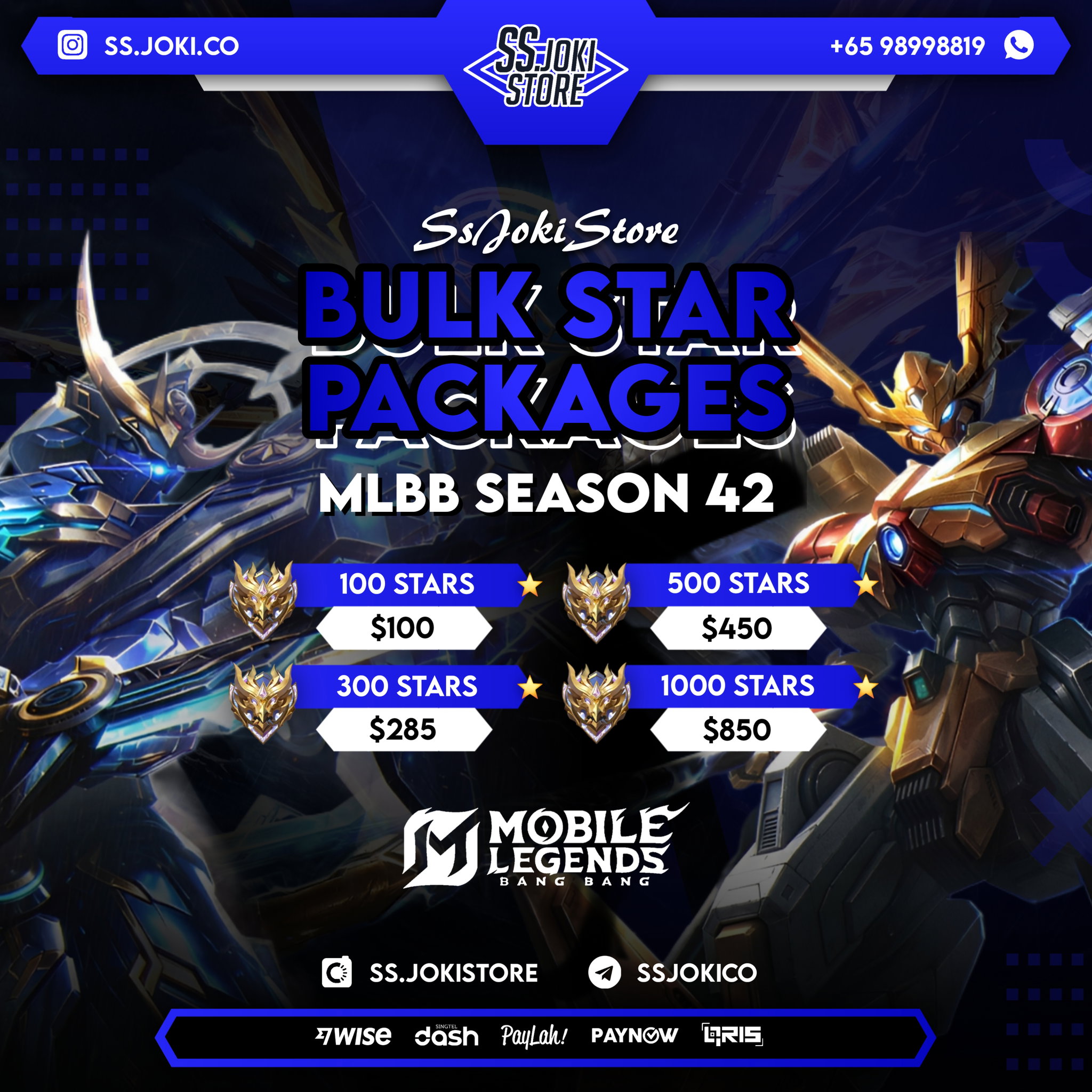 PROMO BULK PACKAGE JOKI / BOOSTING_0