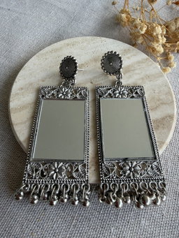 Heritage Mirror Earrings