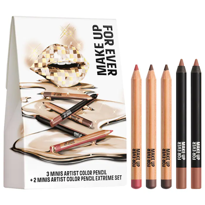 Makeup Forever - Mini Artist Color Pencil Original & Extreme Long-lasting Lip Liner Set_0