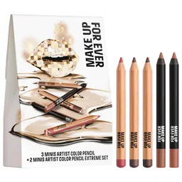 Makeup Forever - Mini Artist Color Pencil Original & Extreme Long-lasting Lip Liner Set
