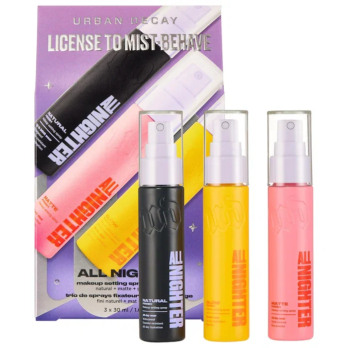 Urban Decay - Mini License to Mist-Behave All Nighter Makeup Setting Spray Trio Gift Set_0