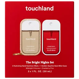 Touchland - Special Edition Bright Nights Hand Sanitizer 2-Pack + Case