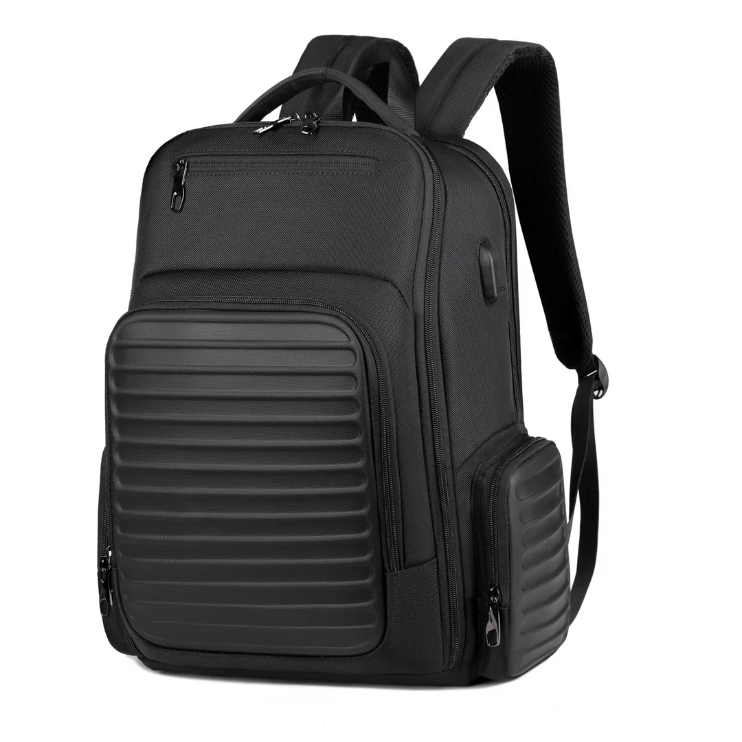 Ponasoo 5233 Anti-Theft Laptop Backpack – Waterproof Hard Shell Travel & Business Bag