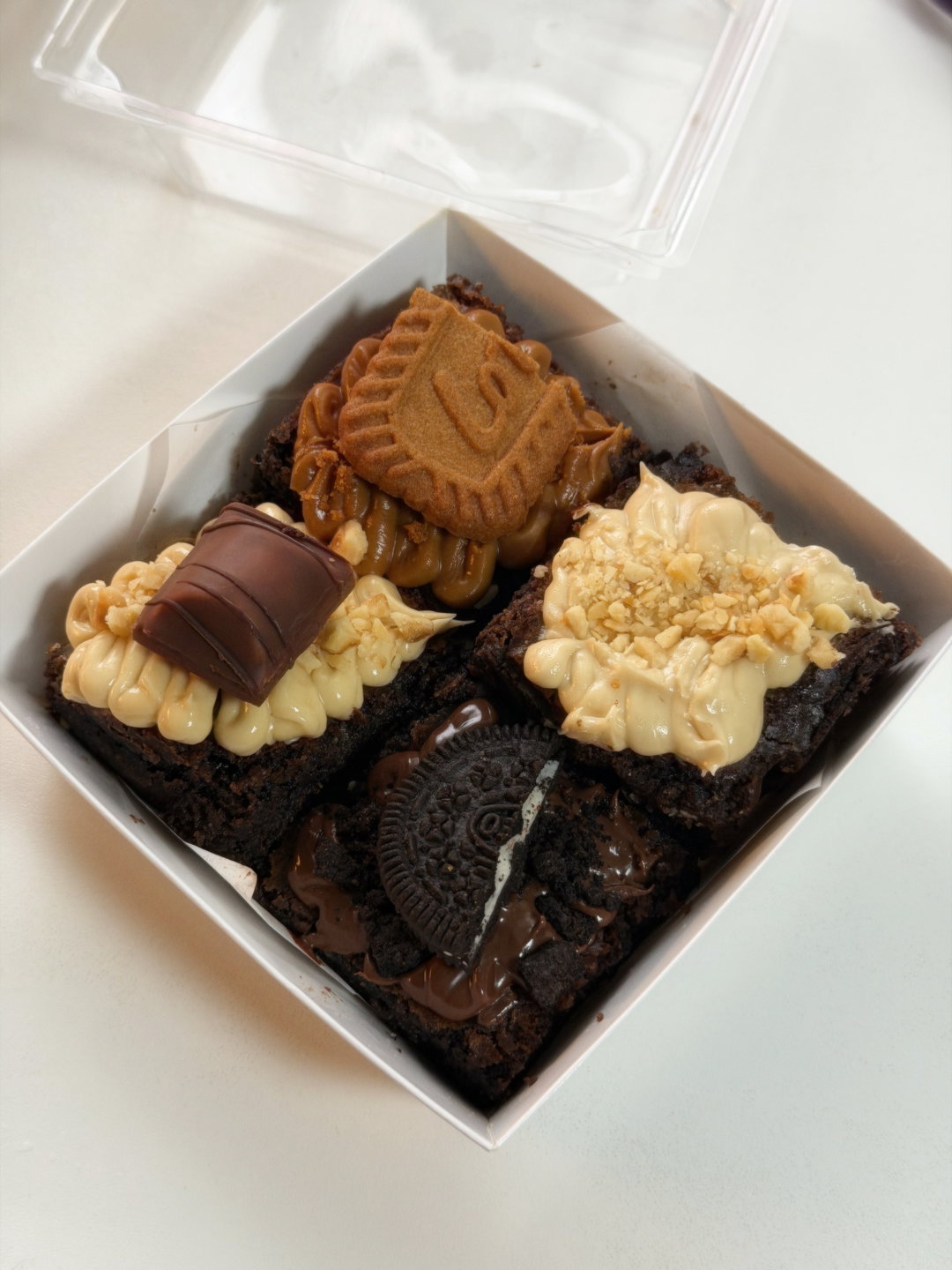 personal loaded brownies (up to 2 flavours)