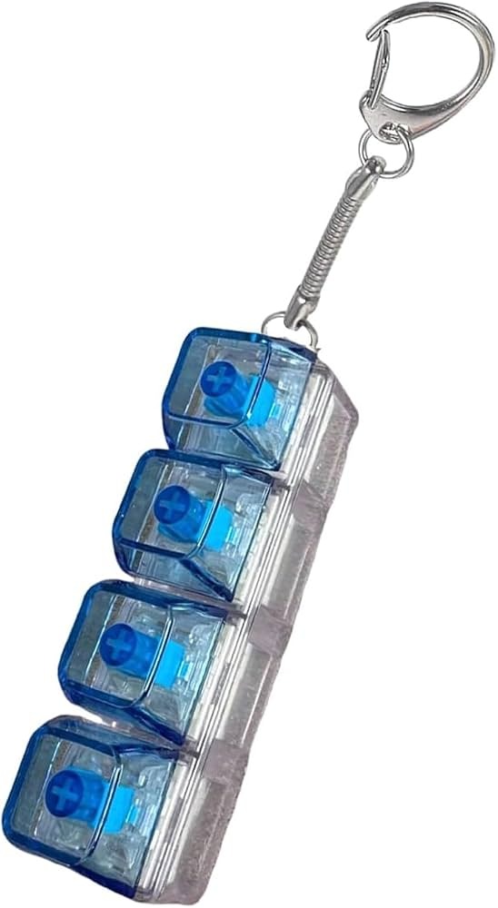 keyboard anxiety keychain _0