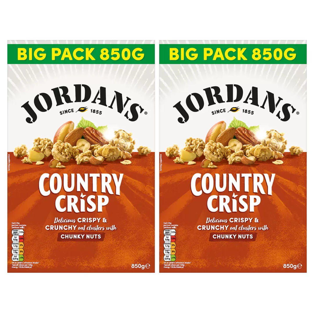 CUK006_🌰 🌾 Jordans Country Crisp 堅果爆量香脆麥片 (Chunky Nuts)