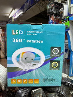 An LED Aromatherapy Fan Light