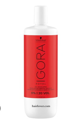 Schwarzkopf IGORA Oil Developer 6% (20Vol) 1000ml 