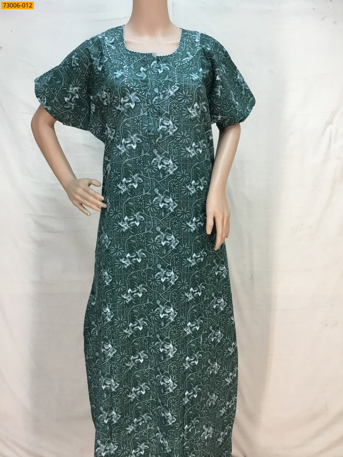 Cotton Printed Galaxy Nighty STK_4
