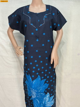 Cotton Printed Galaxy Nighty STK