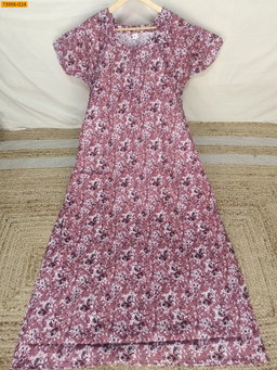 Cotton Printed Galaxy Nighty STK