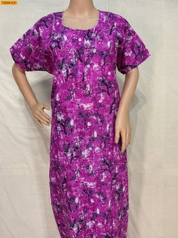 Cotton Printed Galaxy Nighty STK