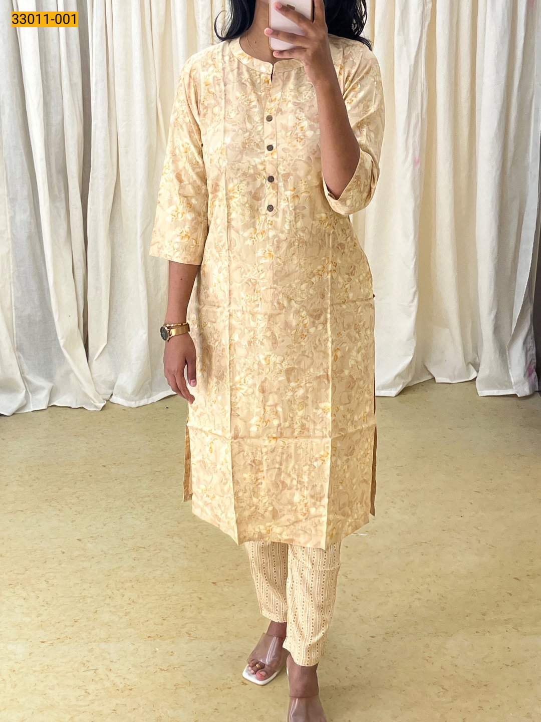 Soft Rayon Cotton Co-ord Set STK