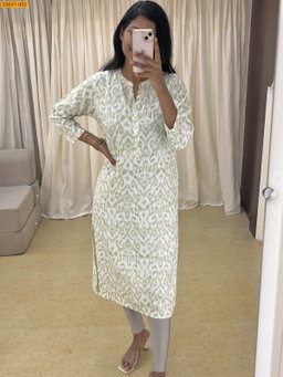 Soft Rayon Cotton Kurti STK