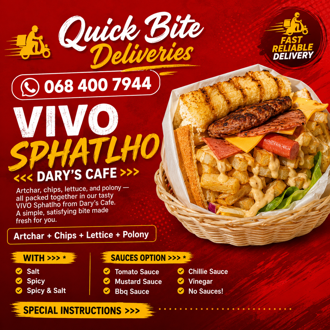 VIVO SPHATLHO <<< Dary's Cafe >>>