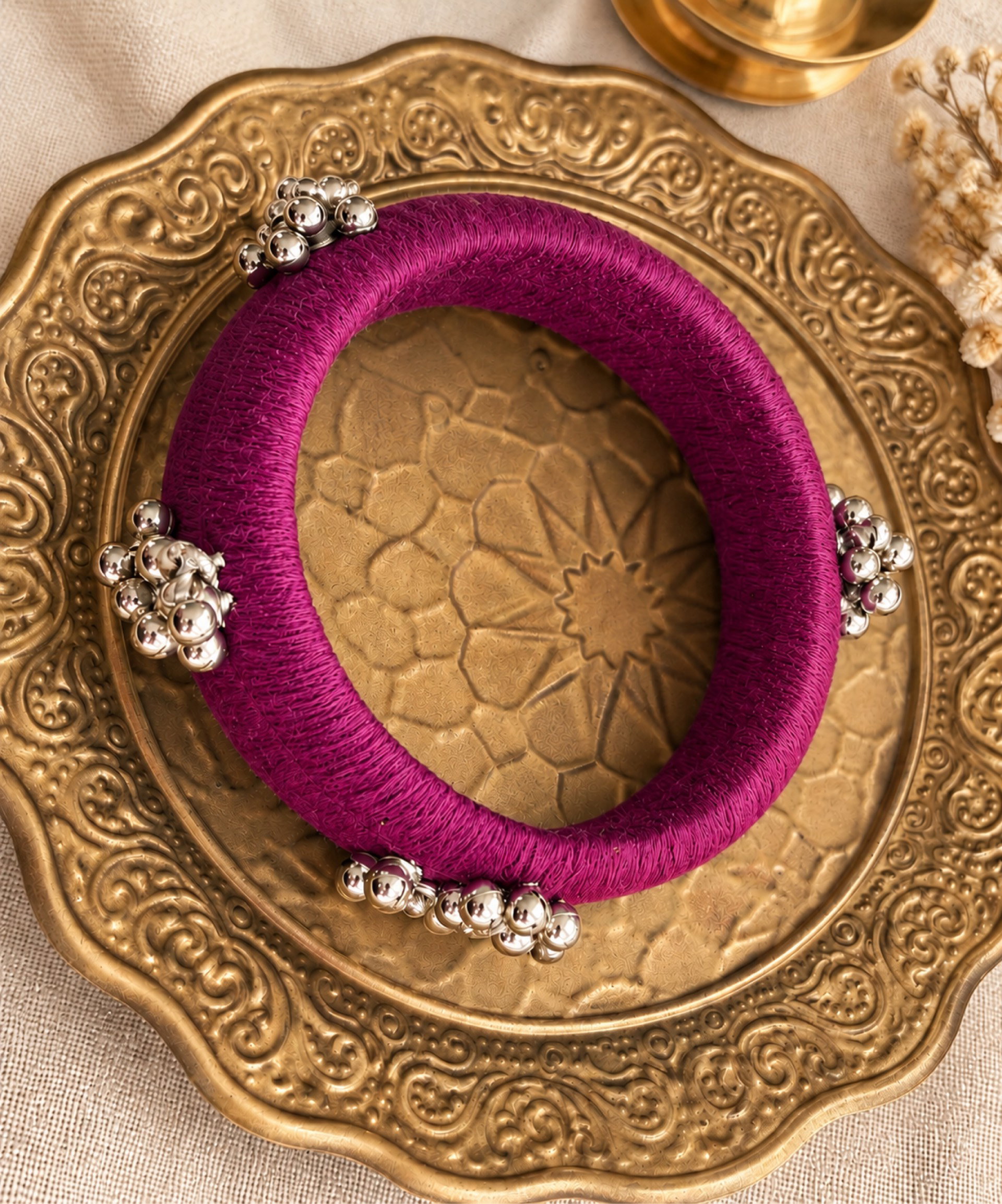 Magenta set of 2 with ghunhroo_0