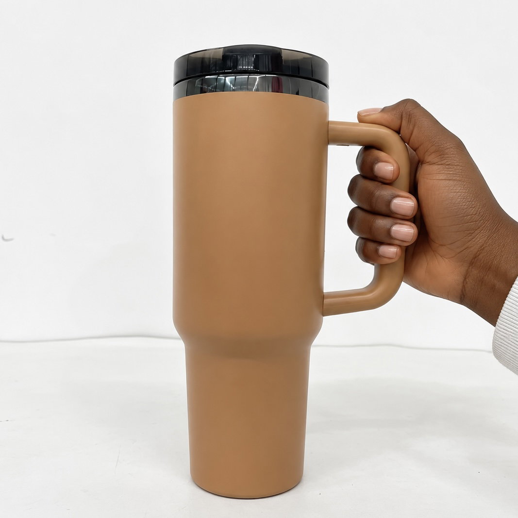TUMBLER BORDURE NOIR CAMEL_0