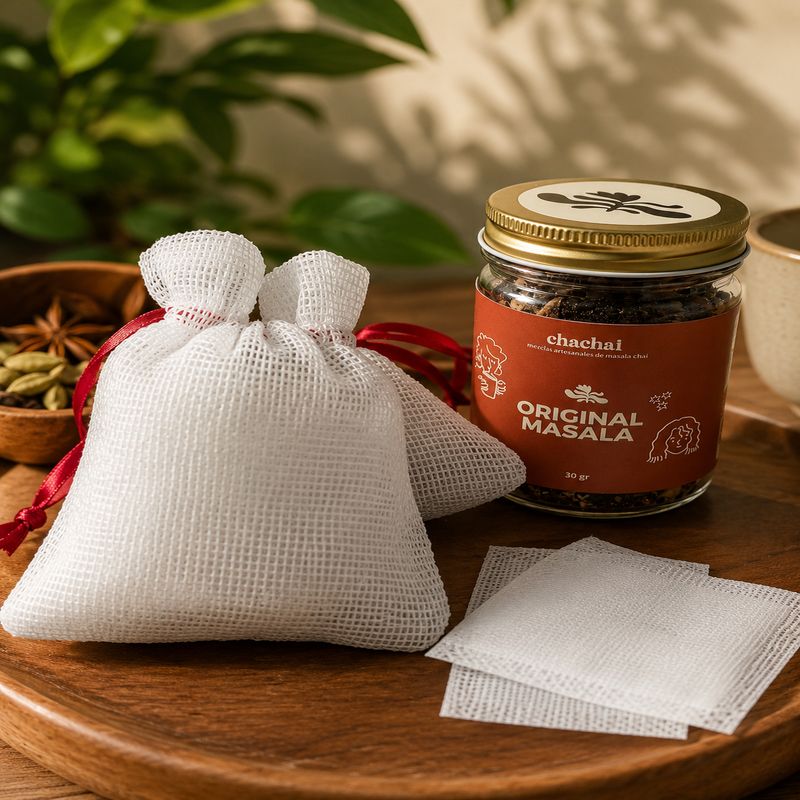 Bolsitas ecológicas para té e infusiones