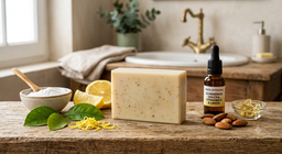 Jabón Corporal de Bicarbonato y Aceite de Almendras 