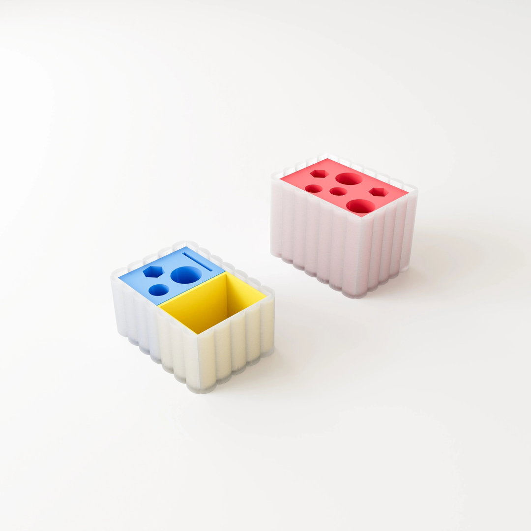 Desk Play Pen Holder Set