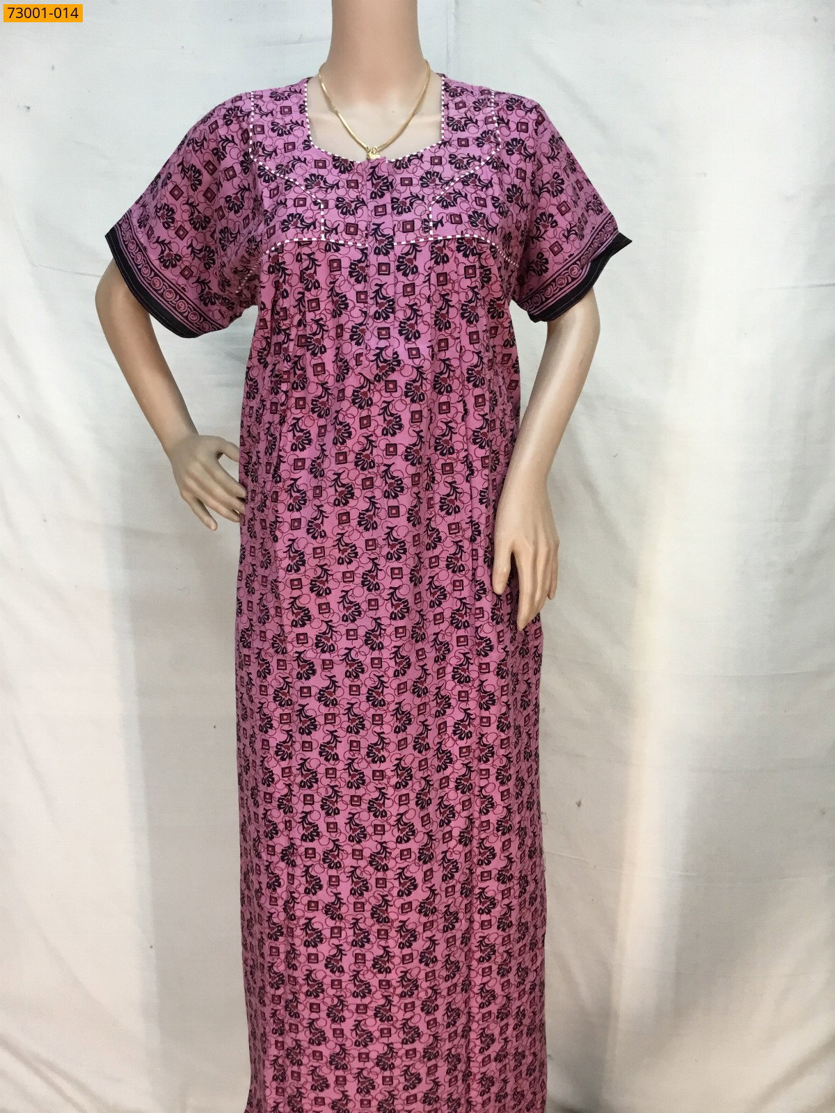 Cotton asin piping nighty STK _0