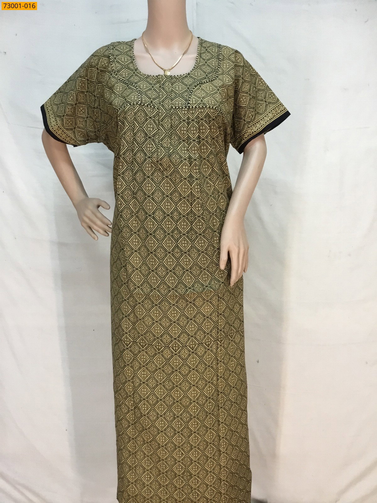 Cotton asin piping nighty STK _0