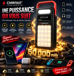 Power Bank 50 000 mAh